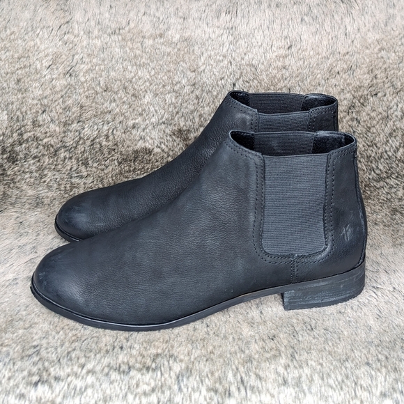 Frye Mallory Chelsea Boot Black Women's 8.5 - Picture 4 of 12